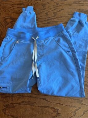 Figs Technical Collection Scrub Jogger Pants in Blue